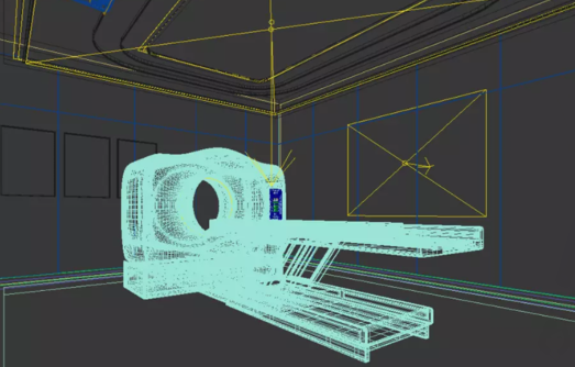 体检设备3D模型图